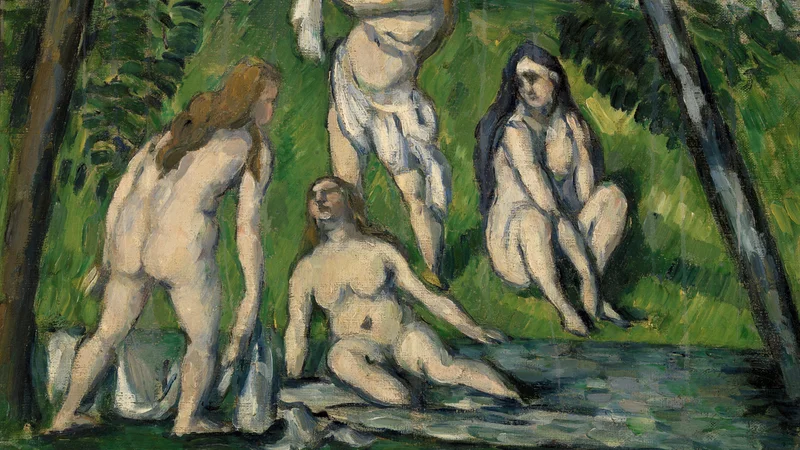 Paul Cezanne — Four Bathers (Quatre baigneuses)