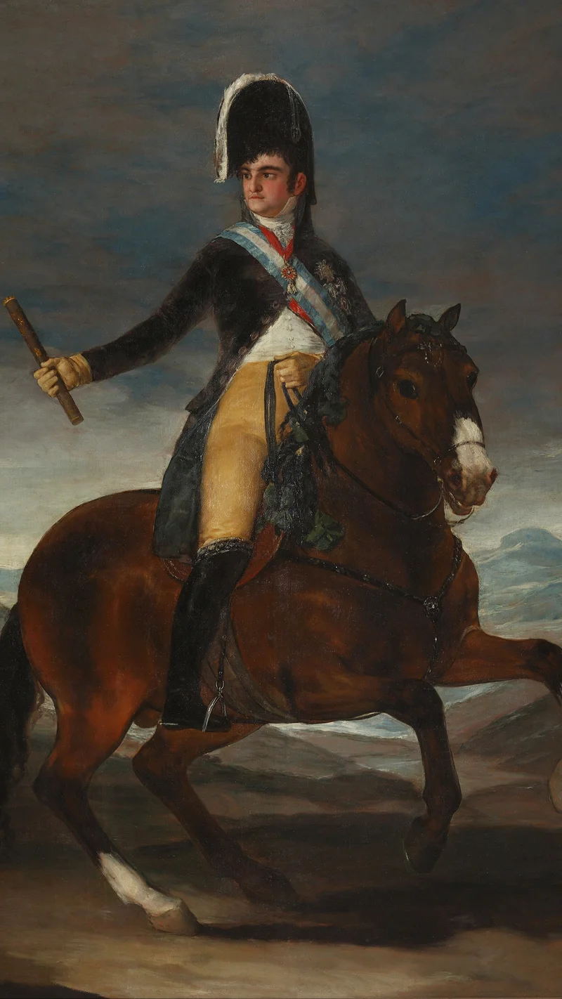 Francisco Goya — Retrato ecuestre de Fernando VII