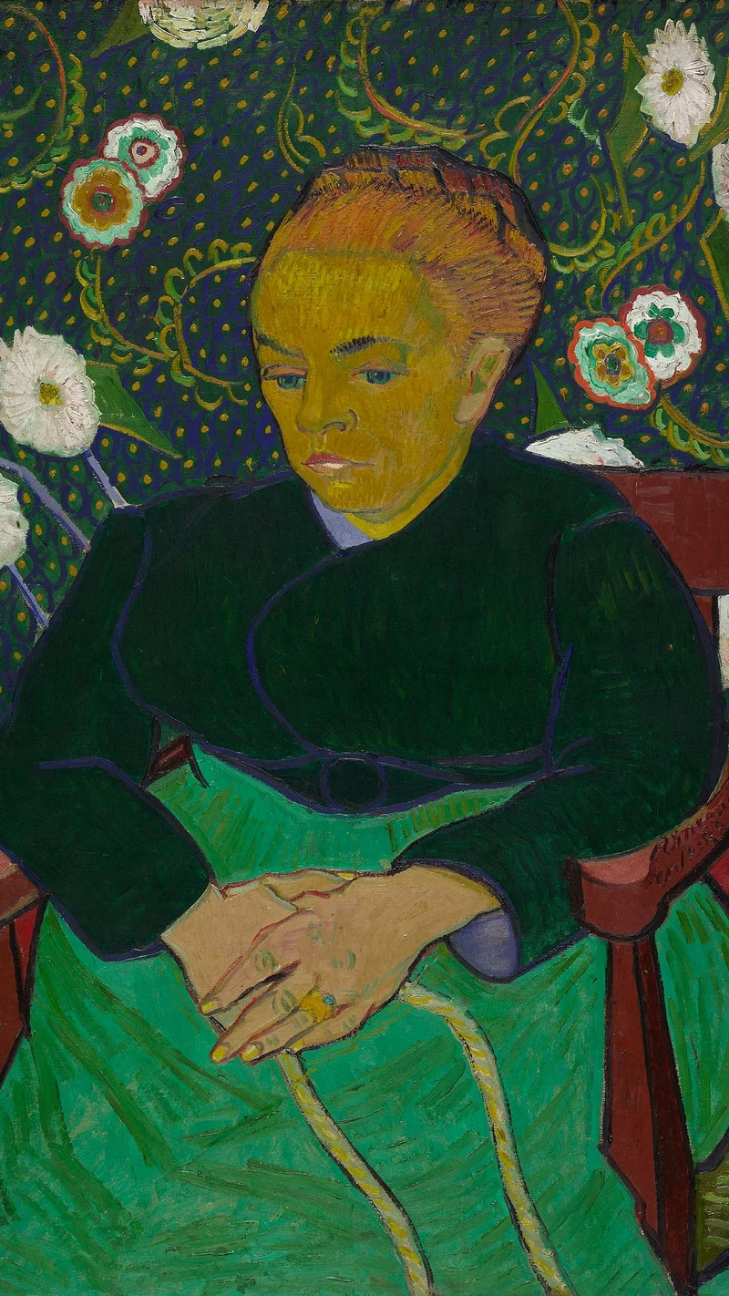 Vincent van Gogh — Madame Roulin Rocking the Cradle (La Berceuse)
