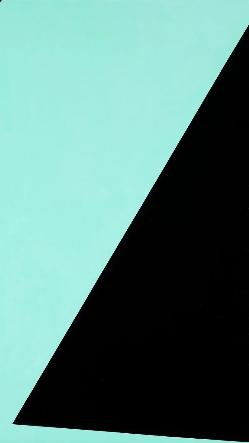 Olle Baertling — Force Spatiale Blanc Noir Bleu