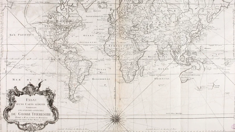 Internet Archive Book Images — Essay d'une carte réduite contenant les parties connues du globe terrestre