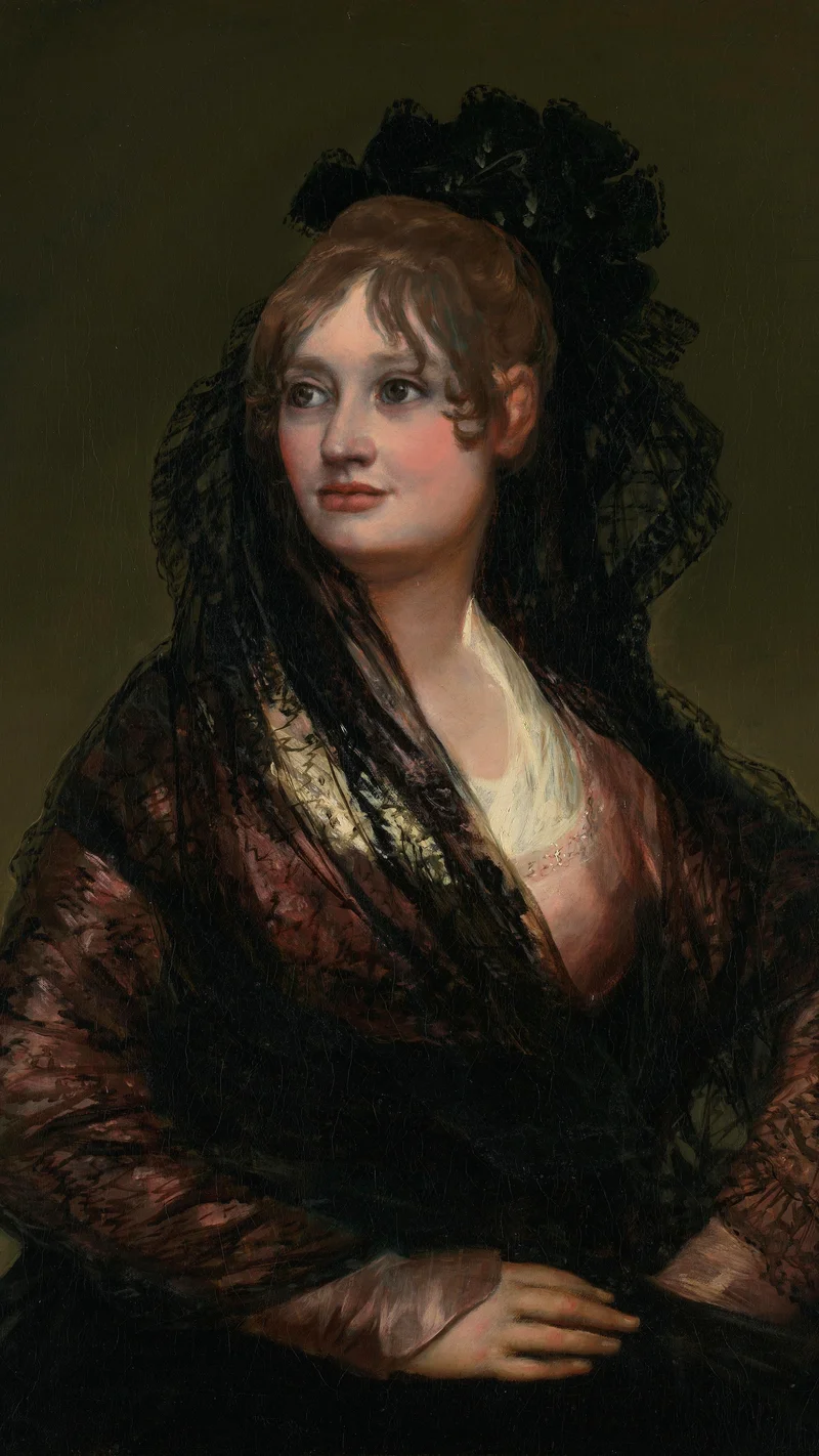 Francisco Goya — Portrait of Doña Isabel de Porcel