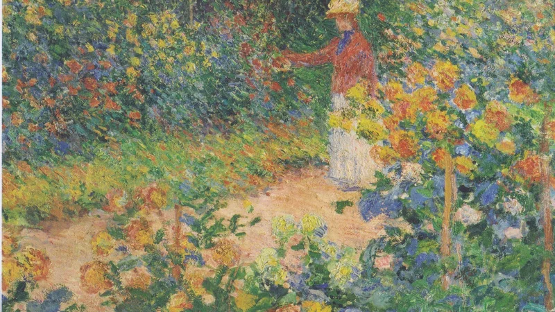 Claude Monet — Monet's Garden at Giverny