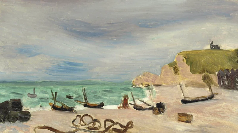 Henri Matisse — Ropes on the Beach at Étretat