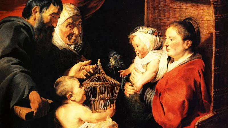 The Virgin and Child in the Company of little St. John and his Parents