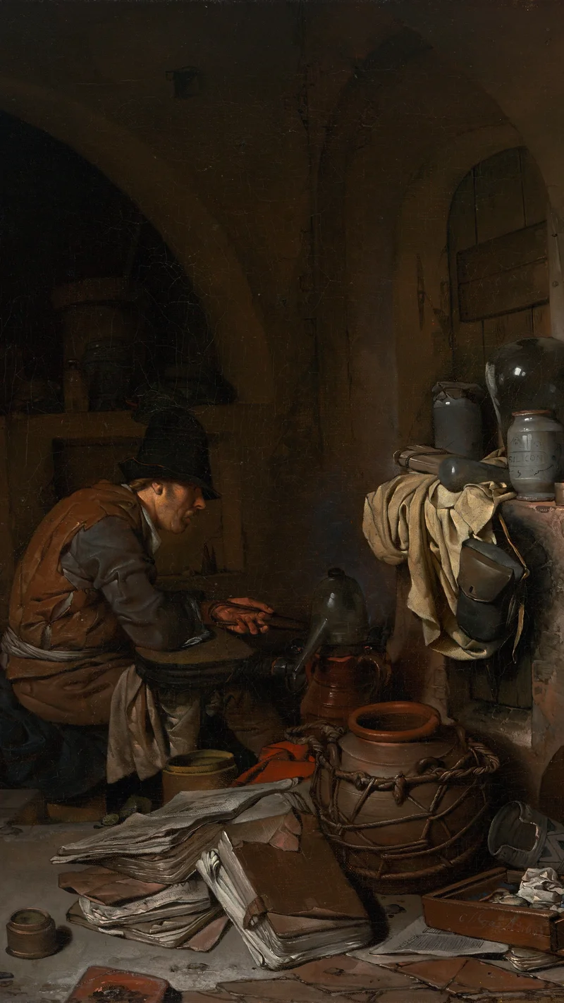 Cornelis Bega — The Alchemist