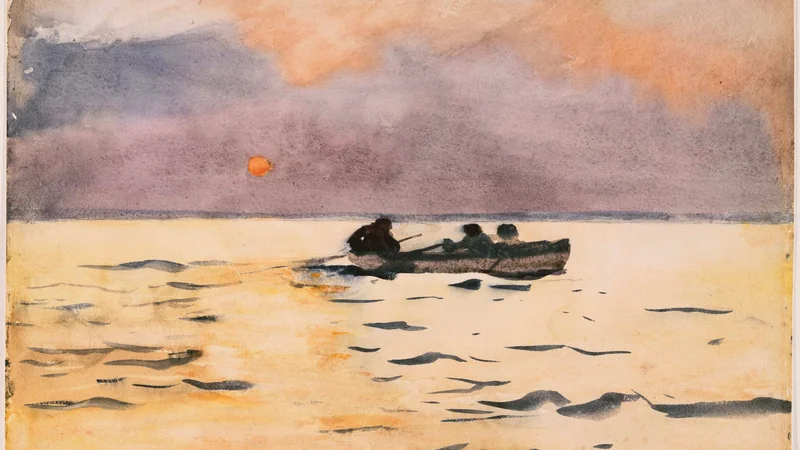 Winslow Homer — Rowing Home