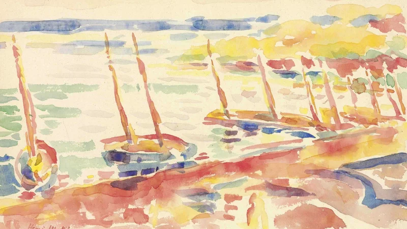 Henri Matisse — Bateaux à Collioure