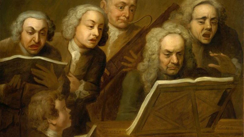 Philippe Mercier — The Singing Party