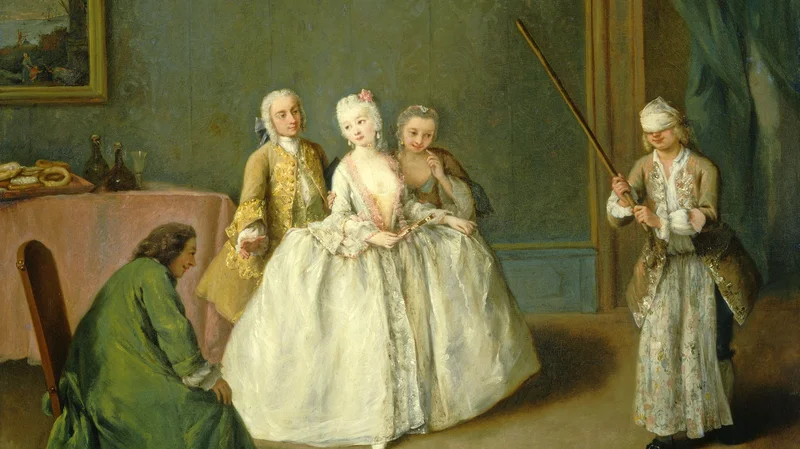 Pietro Longhi — The Game of the Cooking Pot