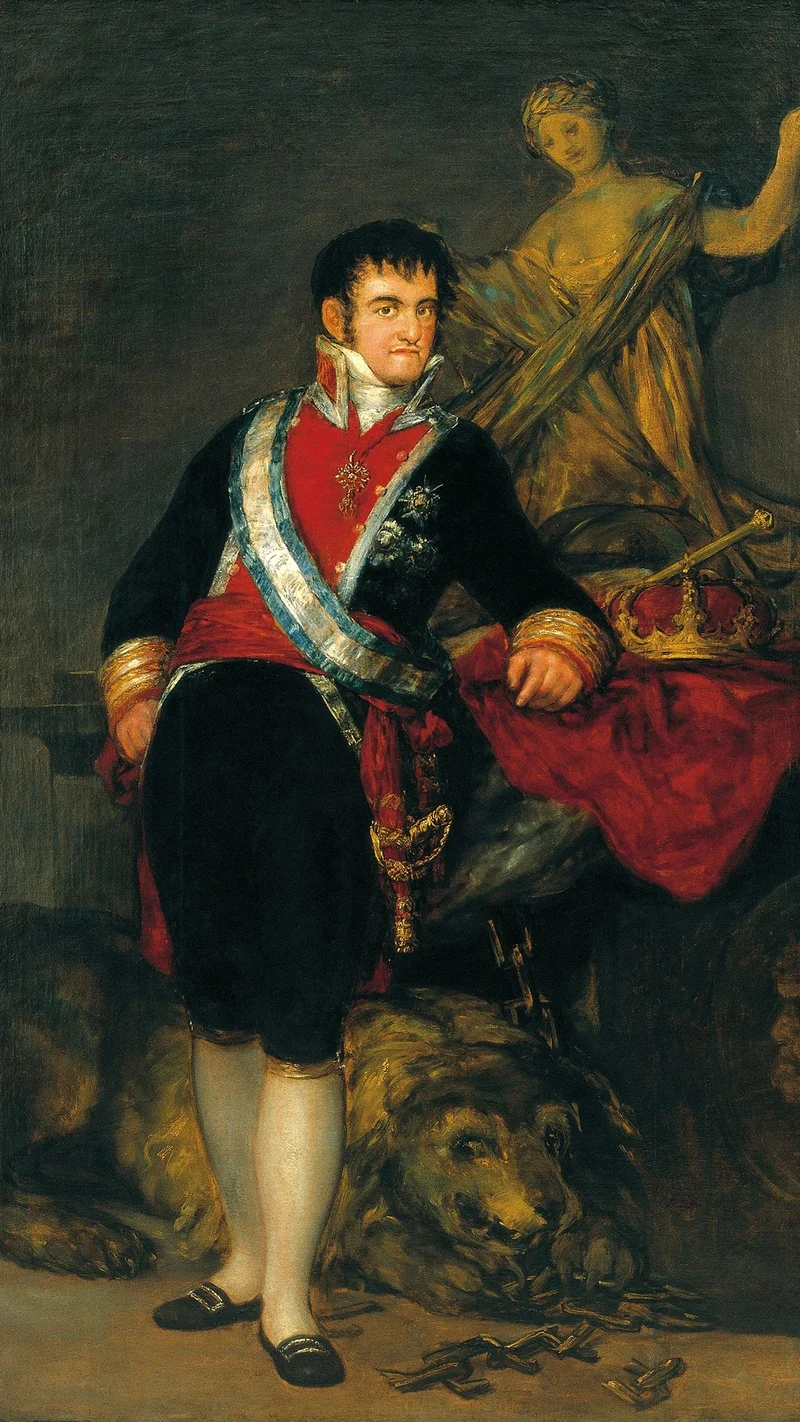 Francisco Goya — Portrait of Ferdinand VII of Spain