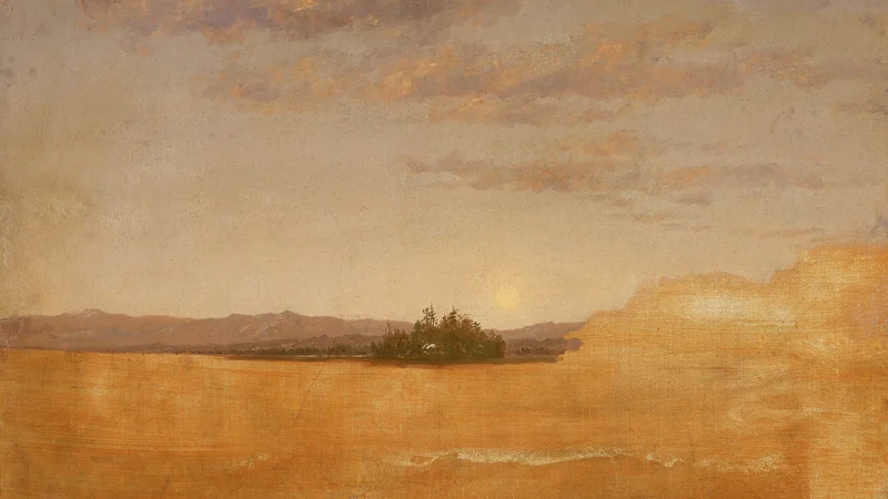 Thomas Cole — Landscape Sketch