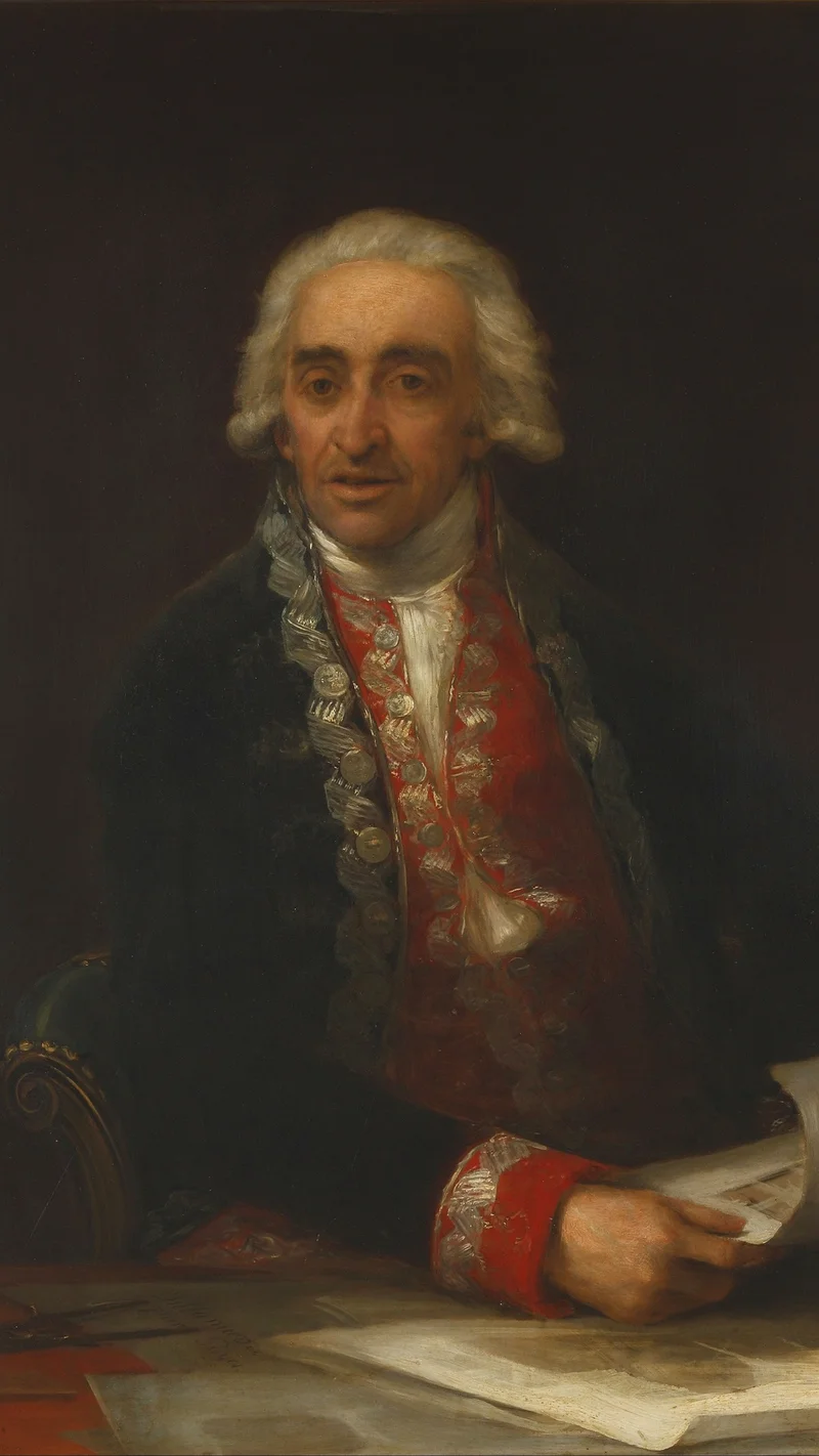 Francisco Goya — Portrait of Juan de Villanueva