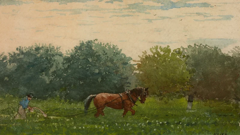 Horse and Plowman