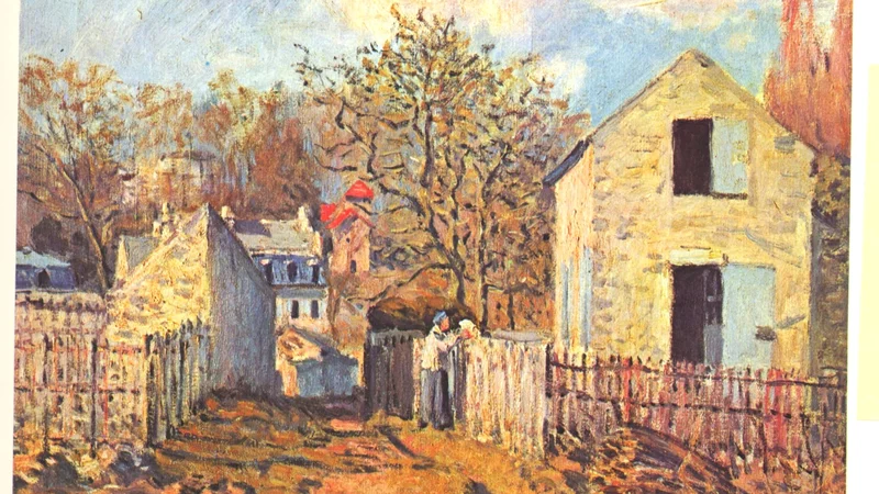 Alfred Sisley — Village de Voisins