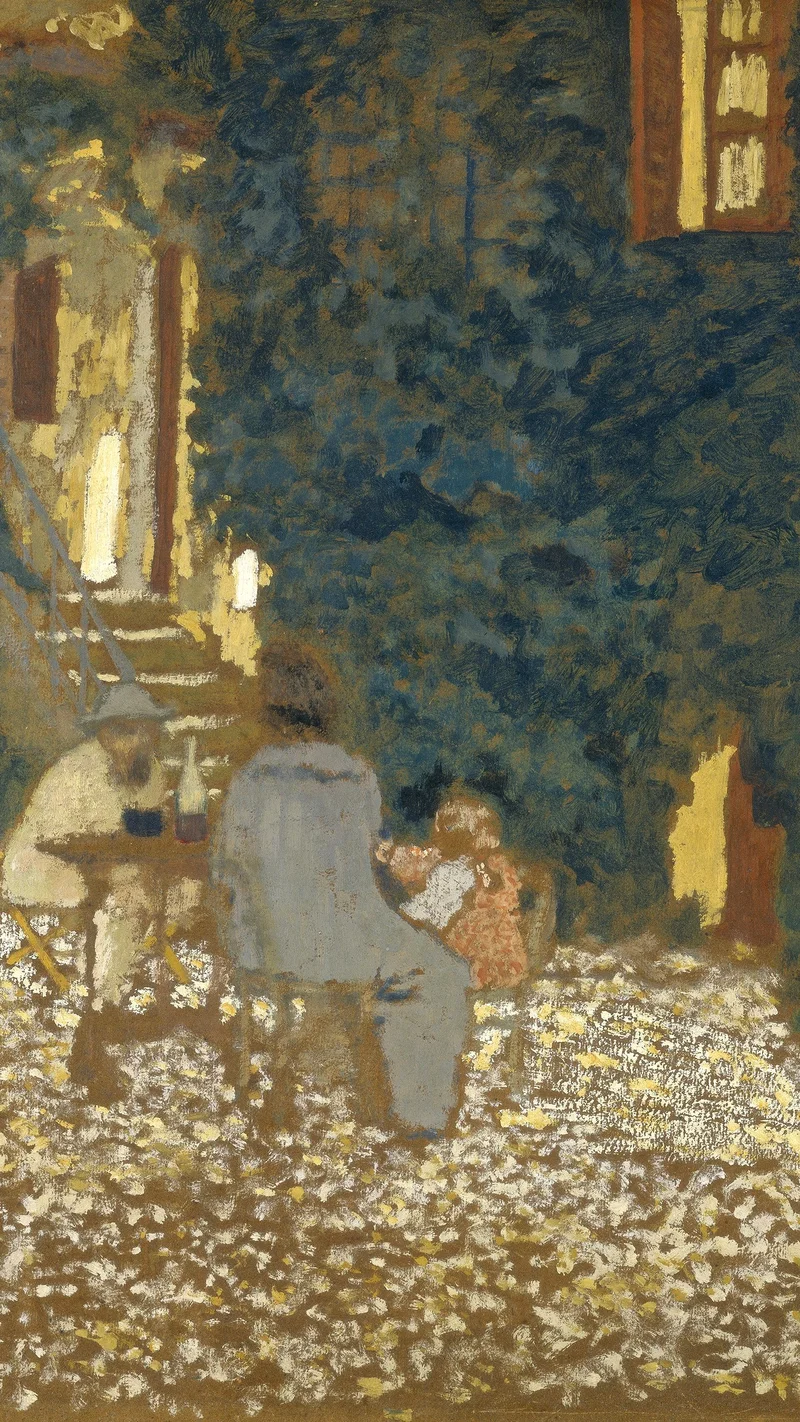Édouard Vuillard — Repast in a Garden