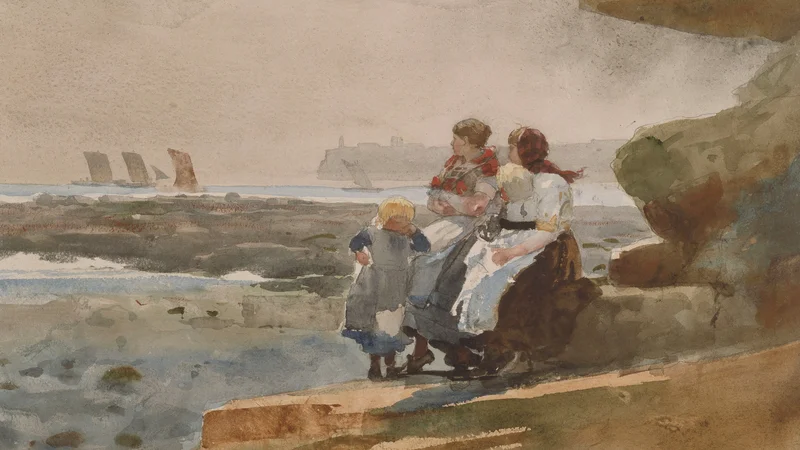 Sob a falésia, Cullercoats