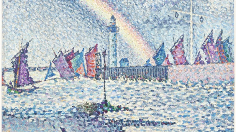 Paul Signac — Entrance to the Port of Honfleur
