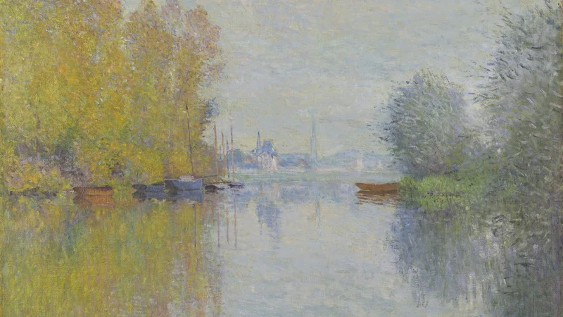 Claude Monet — Autumn on the Seine, Argenteuil