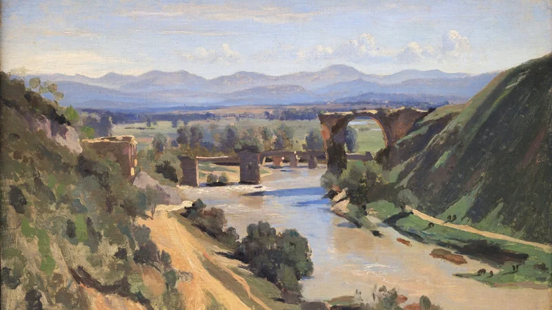 Jean-Baptiste Camille Corot — The Bridge at Narni