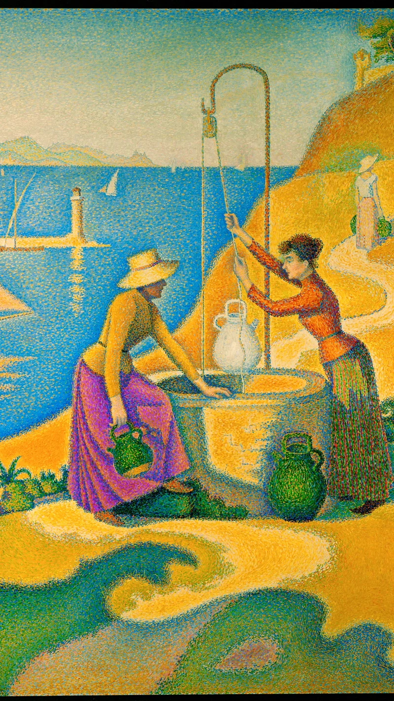 Paul Signac — Women at the Well