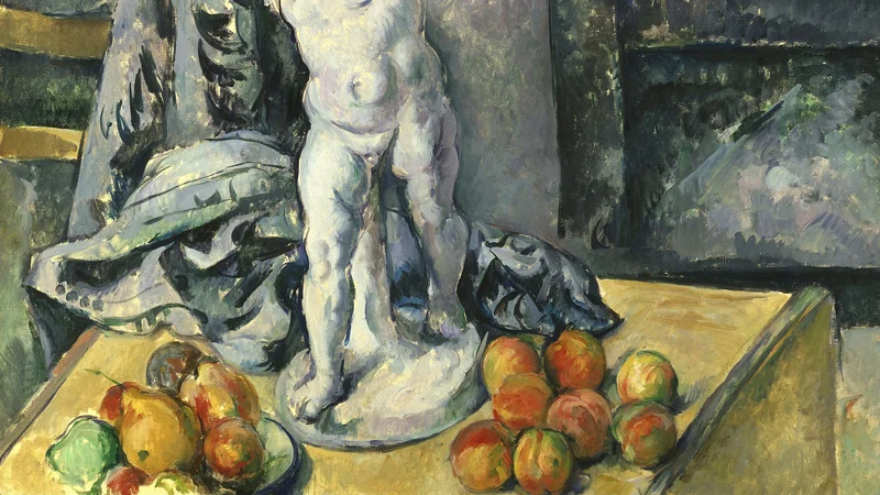 Paul Cezanne — Still Life with Statuette