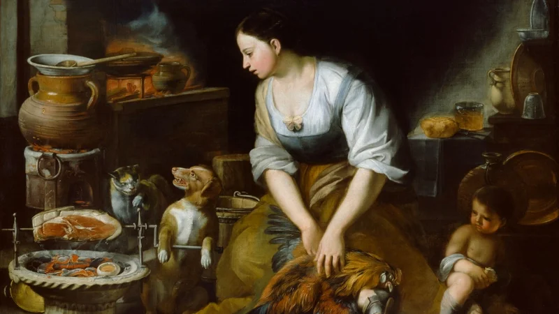 Bartolomé Esteban Murillo — The Kitchen Maid