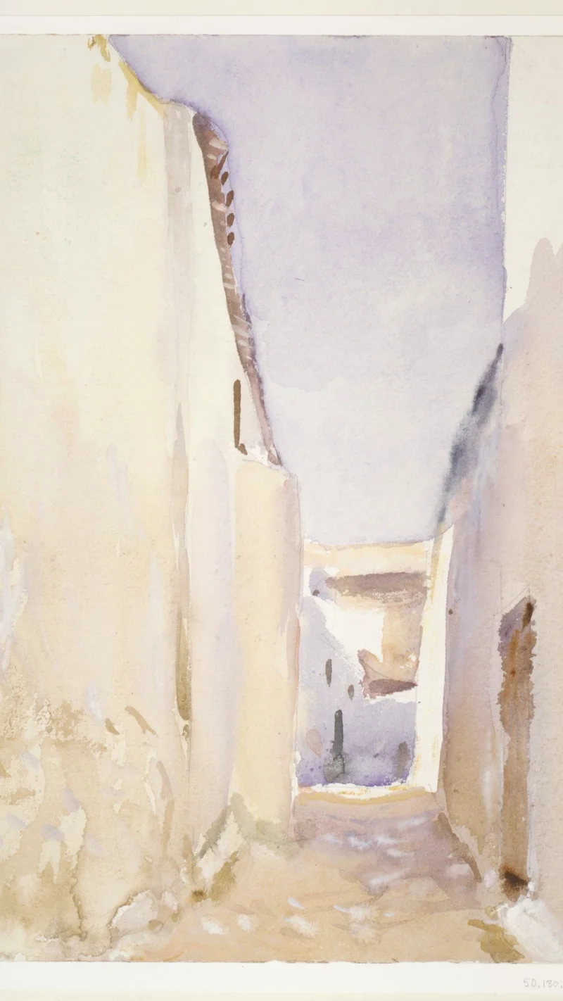John Singer Sargent — Tangier
