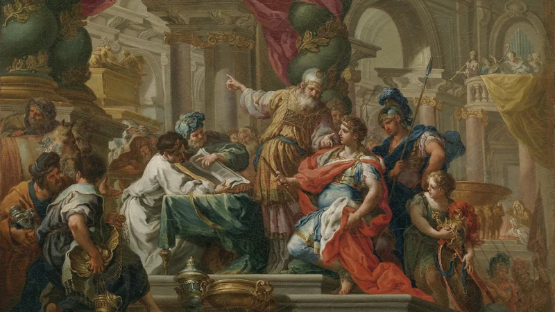 Alexander the Great in the Temple of Jerusalem