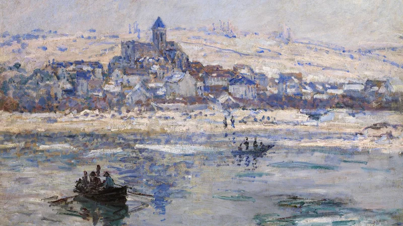 Claude Monet — Vétheuil in Winter