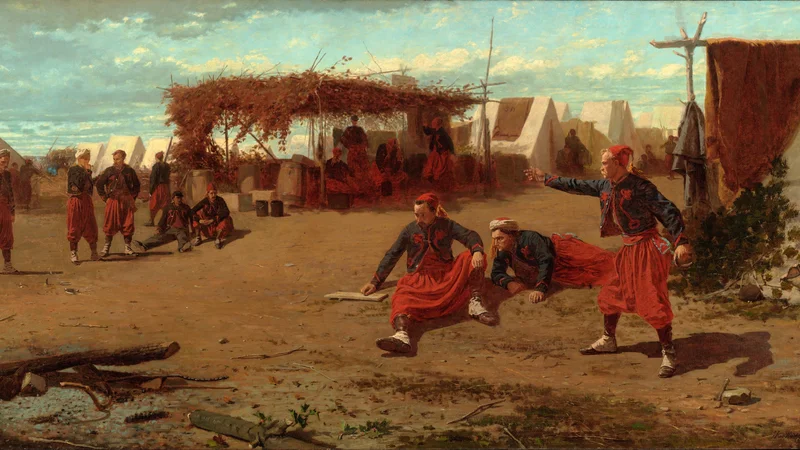 Winslow Homer — Pitching Quoits