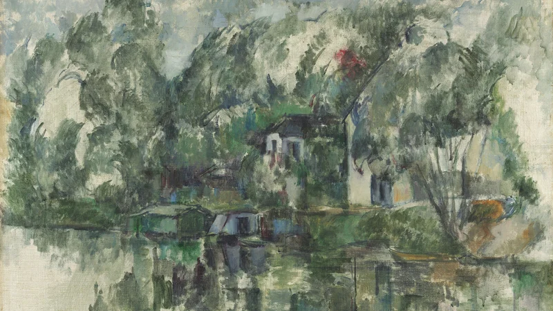 Paul Cezanne — At the Water's Edge