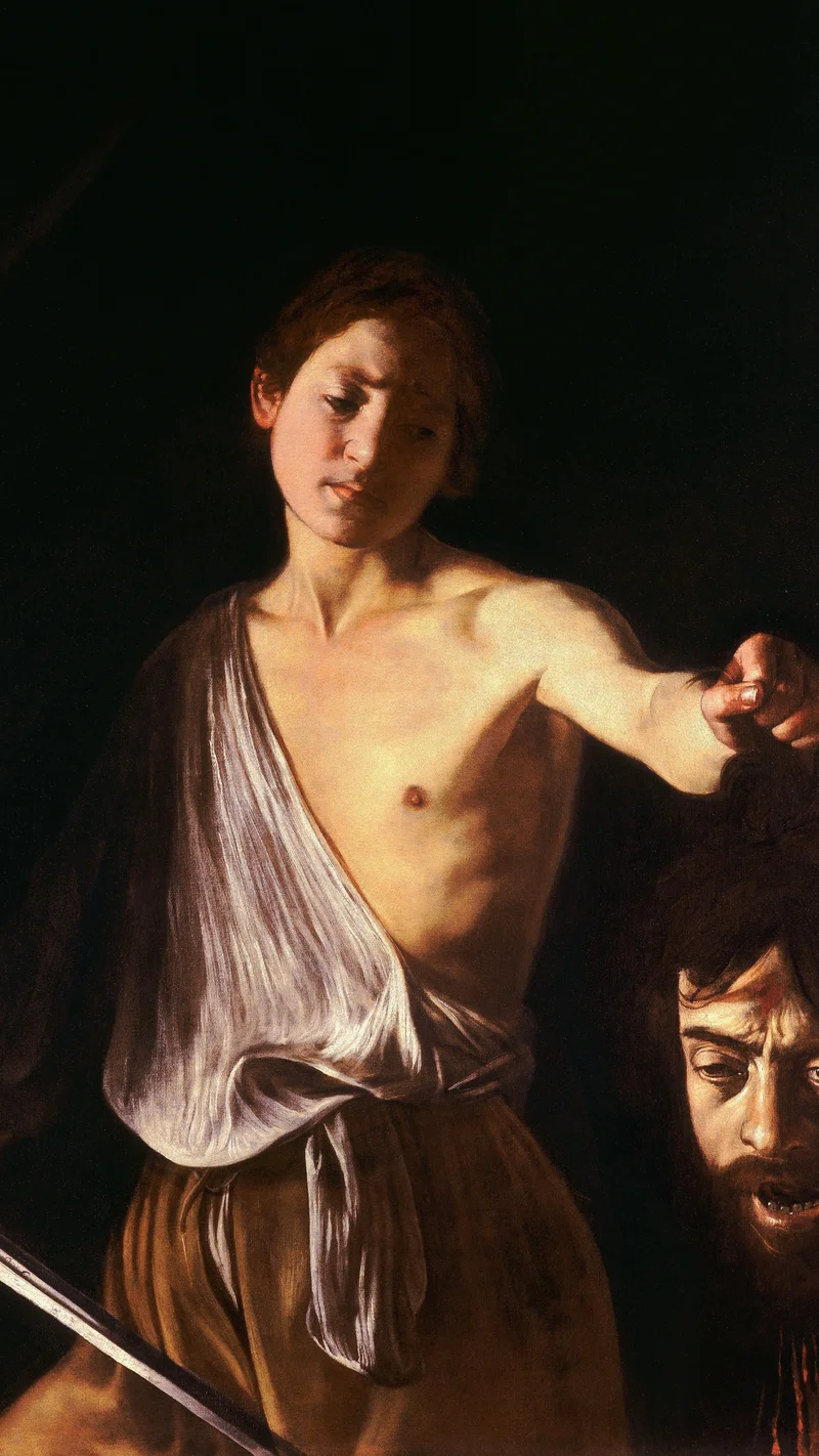 Michelangelo da Caravaggio — David with the Head of Goliath
