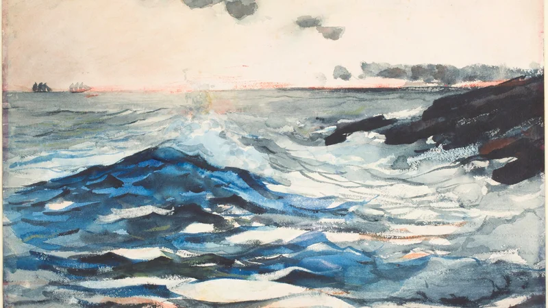 Winslow Homer — Sunset, Prout's Neck