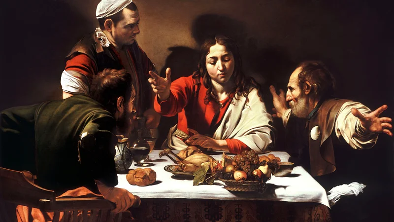 Michelangelo da Caravaggio — Supper at Emmaus