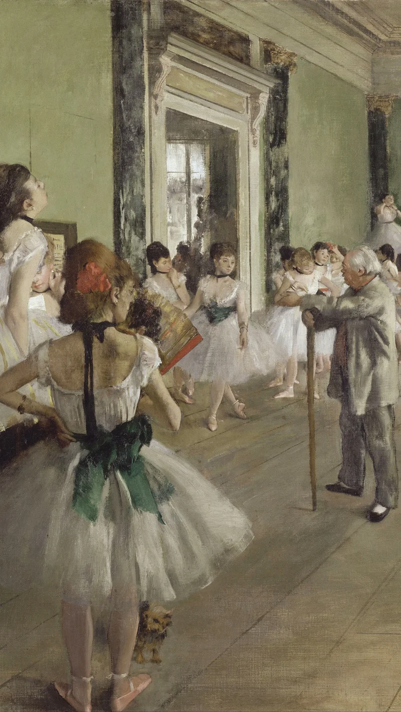 Edgar Degas — The Ballet Class