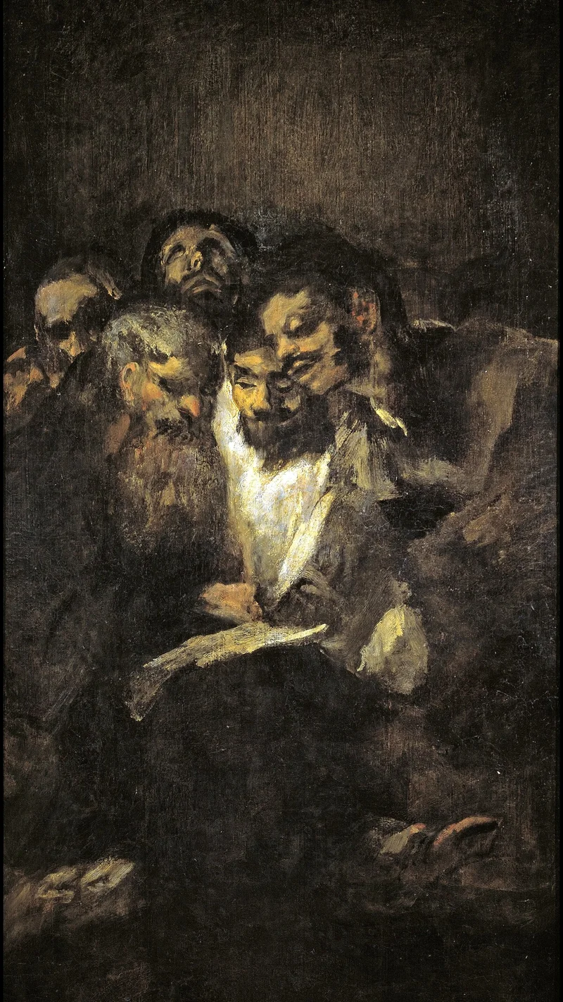 Francisco Goya — Men Reading