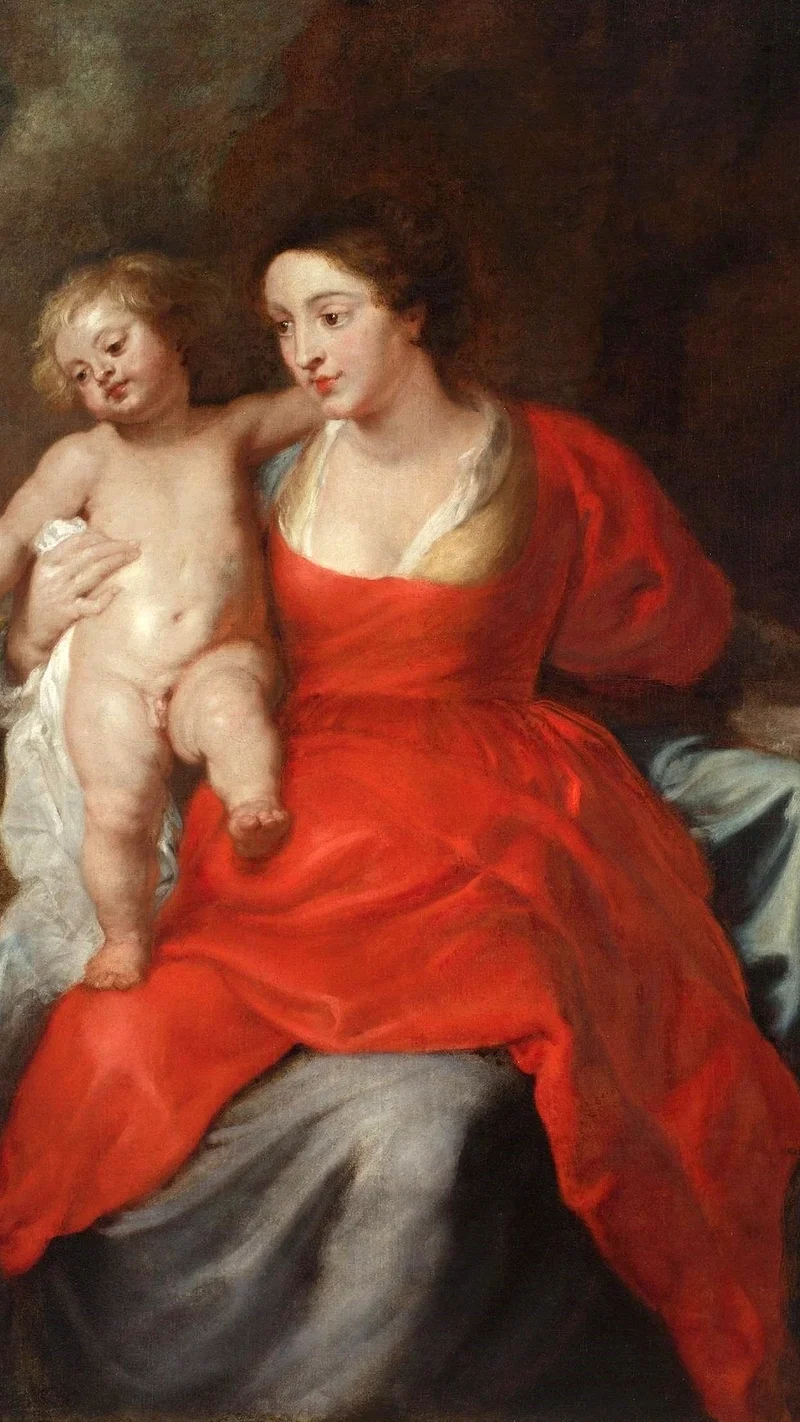 Peter Paul Rubens — Madonna mit Kind