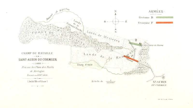 The British Library — Battlefield of Saint-Aubin-du-Cormier (1488)