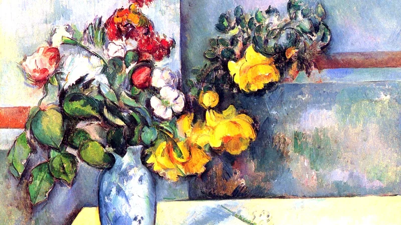 Paul Cezanne — Still Life: Flowers in a Vase