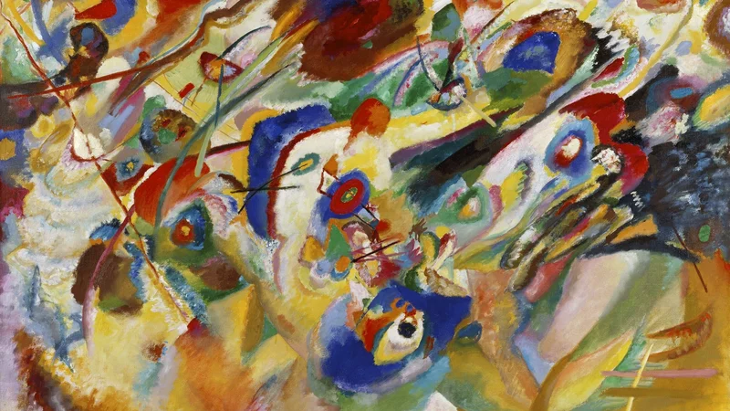 Wassily Kandinsky — Komposition VII (Studie 2)