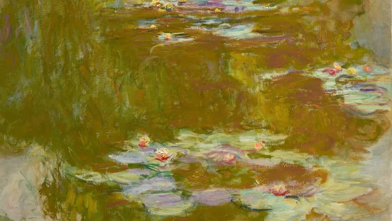 LE BASSIN AUX NYMPHÉAS - Claude Monet (c.1917-20, Sotheby's)