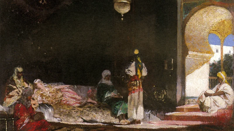 Benjamin Constant — Scene De Harem