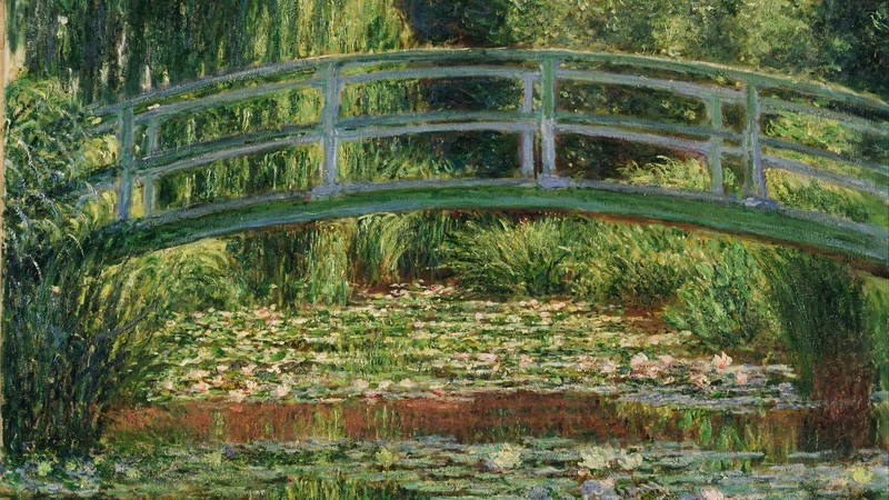 La Passerelle japonaise et le bassin aux nymphéas, Giverny
