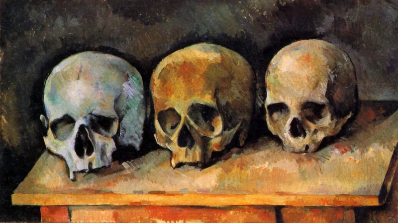 Paul Cezanne — Trois crânes (The Three Skulls)