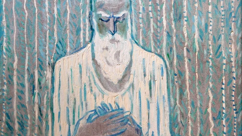 Sattar Bahlulzade — Portrait of Fuzuli