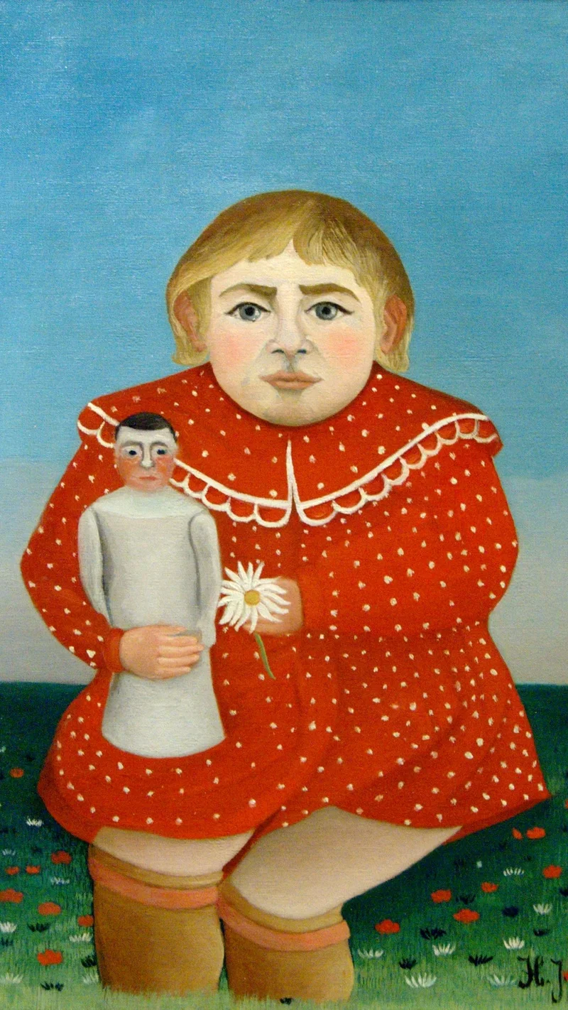 Henri Rousseau — A criança com a boneca