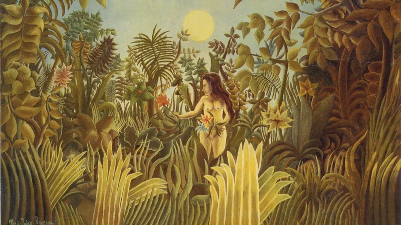 Henri Rousseau — Eva im Garten Eden