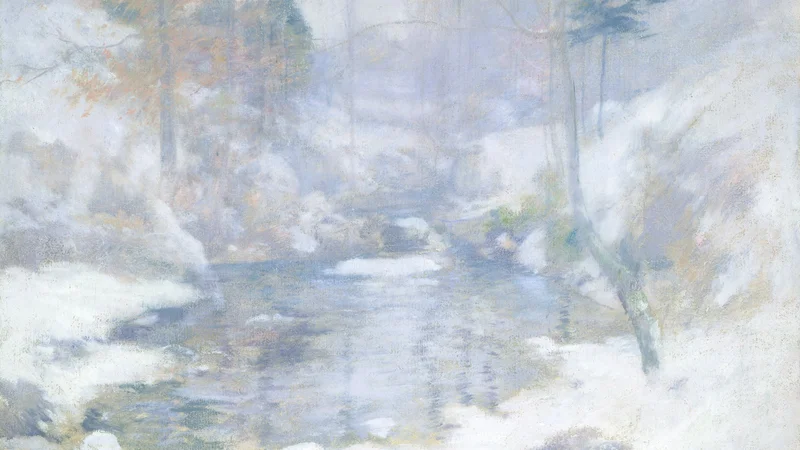 John Henry Twachtman — Winter Harmony
