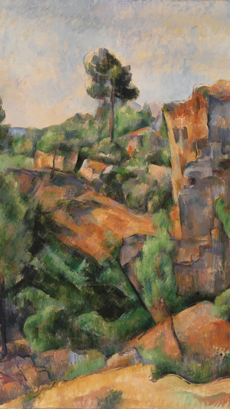 Paul Cezanne — Bibémus Quarry (Carrière de Bibémus)